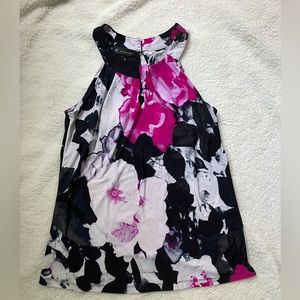 I. N. C. International Concepts key hole built in bra dress top